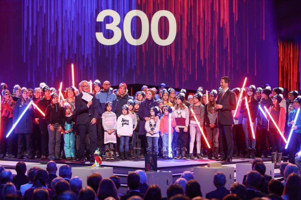 Bühnenbild Shows - Staatsfeier-300-jahre Fürstentum Liechtenstein