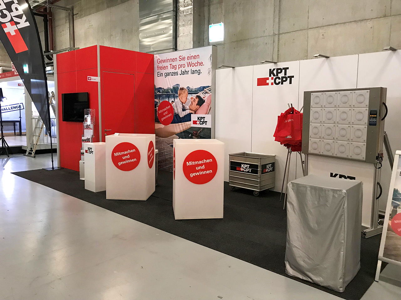 Messebau Eventpartner KPT Krankenkasse