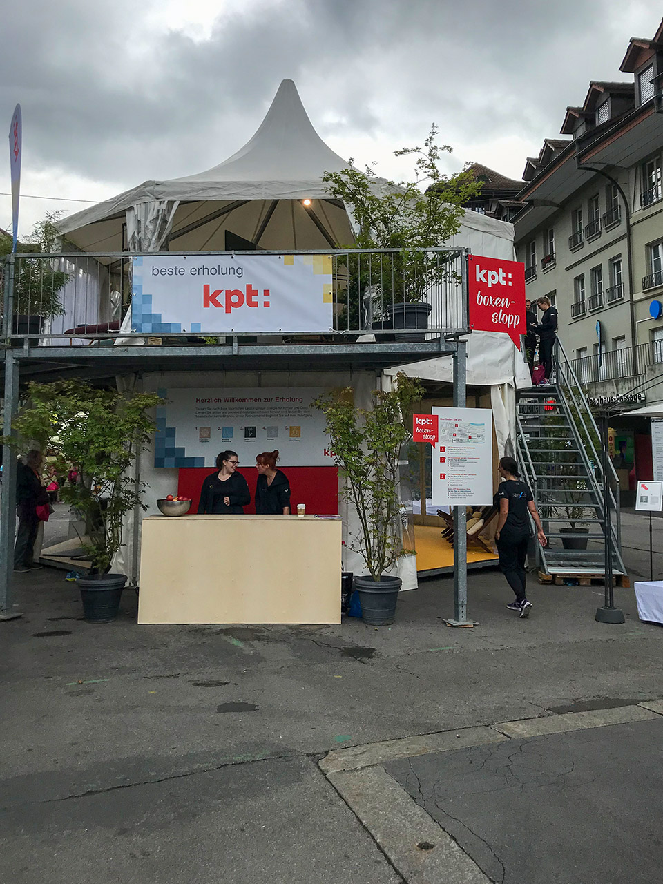 Messebau Eventpartner KPT Krankenkasse