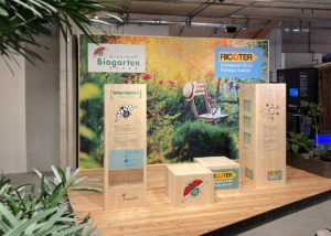 Messebau - Standbau Umweltarena Spreitenbach Andermatt Biogarten