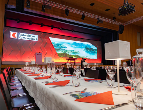 Bühnenbild Kantonalbank Nidwalden