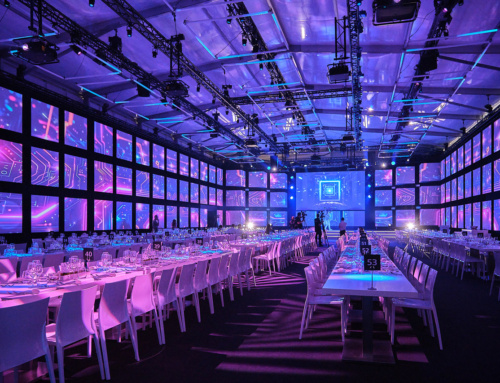 Bühnenbild Schindler Kundenevent