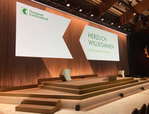 Bühnenbild Thurgauer Kantonalbank PV
