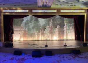 Bühnenbild Shows - Kundenevent Madrid