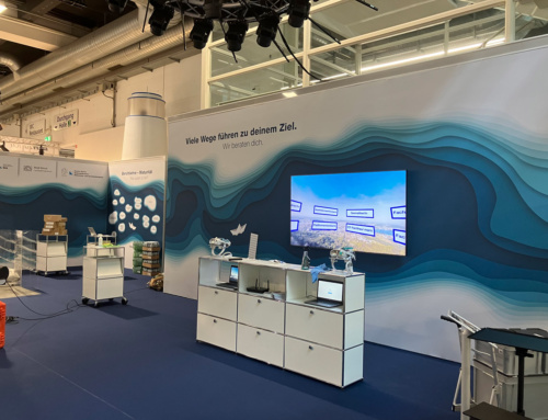 Messestand Laufbahnberatung