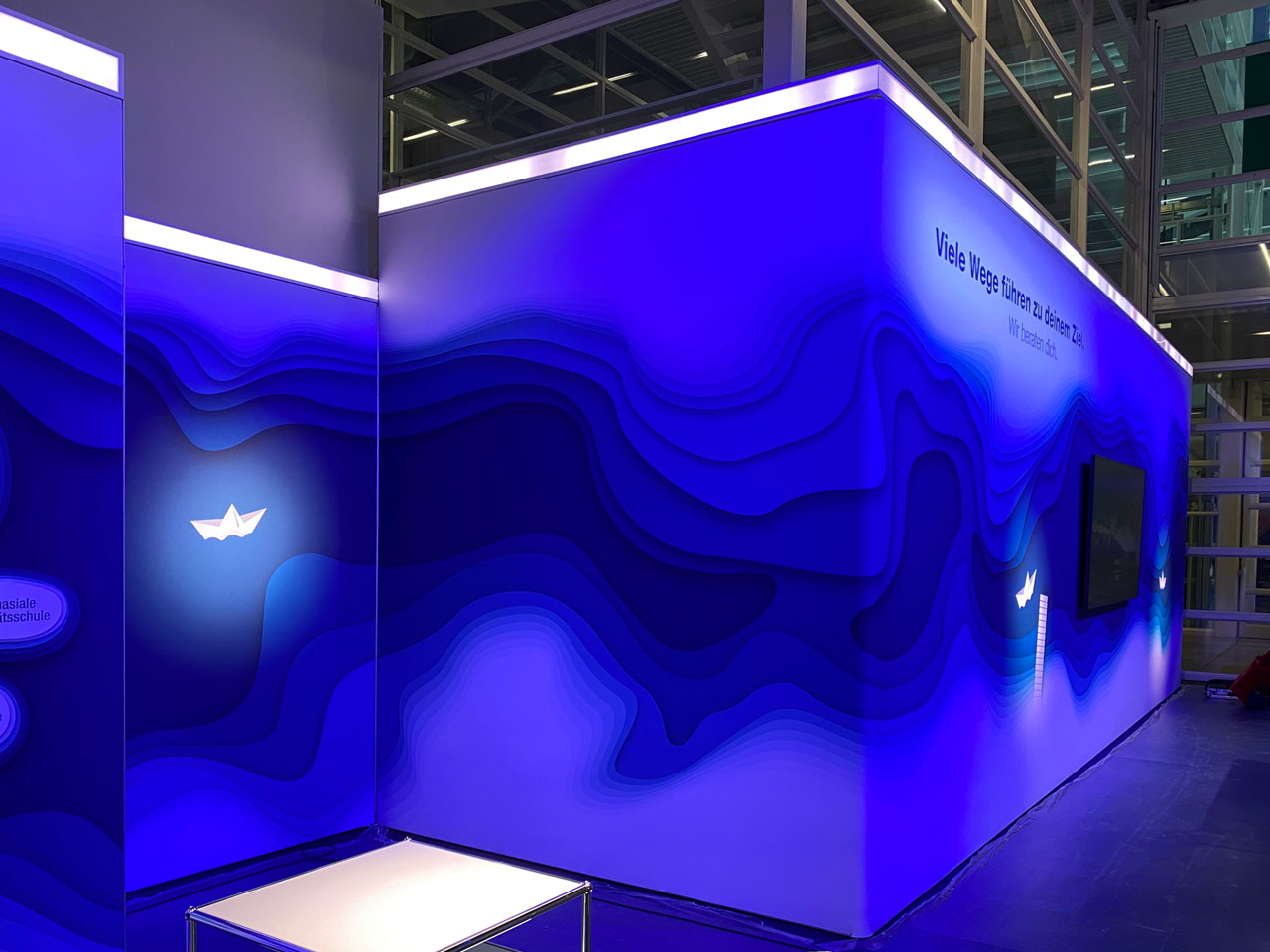 Messebau - Messestand Laufbahnberatung